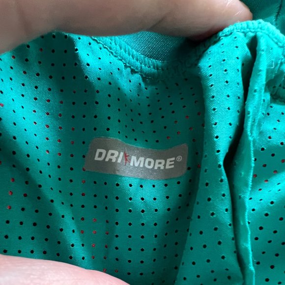 Danskin Now Dri More Green & Orange Active Shorts - Medium - Picture 4 of 4